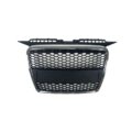 Μάσκα με βάση για σήμα για Audi A3 (2005-2008) - RS-Look ματ με πλαίσιο χρωμίου