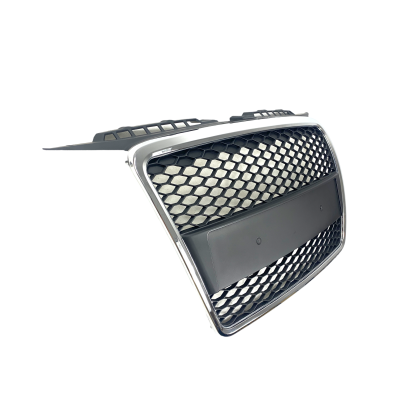 Μάσκα με βάση για σήμα για Audi A3 (2005-2008) - RS-Look ματ με πλαίσιο χρωμίου - € 239,9 Μάσκα με βάση για σήμα για Audi A3 (2005-2008) - RS-Look ματ με πλαίσιο χρωμίου