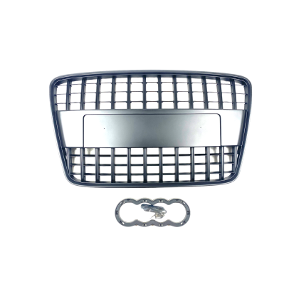 Μάσκα χωρίς σήμα για Audi Q7 (2005-2009) - μαύρη ματ S-Line Design - € 253,9 Μάσκα χωρίς σήμα για Audi Q7 (2005-2009) - μαύρη  ματ  S-Line Design