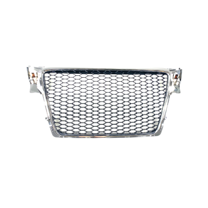 Μάσκα χωρίς σήμα για Audi A4 / S4 B8 (2008-2011) - RS LOOK με πλαίσιο χρωμίου - € 289,9 Μάσκα χωρίς σήμα για Audi A4  / S4  B8 (2008-2011) - RS LOOK με πλαίσιο χρωμίου