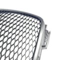 Μάσκα για χωρίς σήμα για Audi A4 B7 (2004-2007) - RS LOOK - μαύρη  ματ