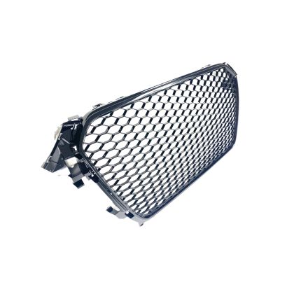 Μάσκα χωρίς σήμα για Audi A4 B8 (2011-2014) - RS LOOK - με πλαίσιο χρωμίου - € 275,9 Μάσκα χωρίς σήμα για Audi  A4 B8 (2011-2014) - RS LOOK - με πλαίσιο χρωμίου
