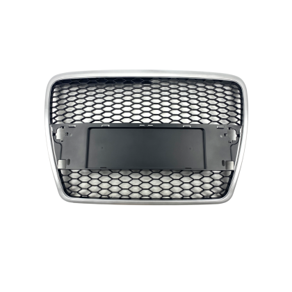 Μάσκα χωρίς σήμα για Audi A6 4F (2004-2008) - με πλαίσιο χρωμίου RS Look - € 205,9 Μάσκα χωρίς σήμα για Audi A6 4F (2004-2008) - με πλαίσιο χρωμίου RS Look