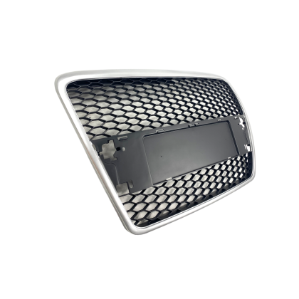 Μάσκα χωρίς σήμα για Audi A6 4F (2004-2008) - με πλαίσιο χρωμίου RS Look - € 205,9 Μάσκα χωρίς σήμα για Audi A6 4F (2004-2008) - με πλαίσιο χρωμίου RS Look