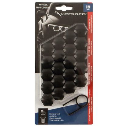 Καπάκια για μπουλόνια Versaco 19mm μαύρα - σετ 20τμχ. - € 9,9 Καπάκια για μπουλόνια Versaco 19mm μαύρα - σετ 20τμχ.