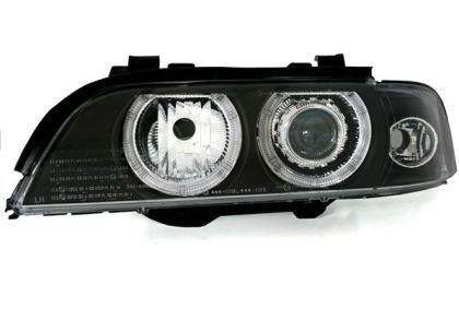Φανάρια εμπρός angel eyes για BMW E39 (1995-2000) - μαύρα , χωρίς λάμπες (Η7/D2S) - σετ 2τμχ. - € 569,9 Φανάρια εμπρός angel eyes για BMW E39 (1995-2000) - μαύρα , χωρίς λάμπες (Η7/D2S) - σετ 2τμχ.