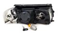 Φανάρια εμπρός για Vw Passat B5 (1997-2000) - μαύρα , χωρίς λάμπες (Η4) - σετ 2τμχ.