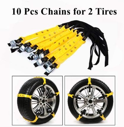 Πλαστικές αλυσίδες χιονιού για 14", 15", 16", 17", 18" ζάντες - σετ 10τμχ. για δύο τροχούς - € 34,9 Πλαστικές αλυσίδες χιονιού για 14", 15", 16", 17", 18" ζάντες - σετ 10τμχ. για δύο τροχούς