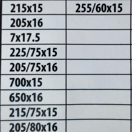 Αντιολισθητικές αλυσίδες για φορτηγάκια, βαν, τζιπ, suv (μέγεθος 240) για 15", 16", 17" ζάντες - σετ 2τμχ. - € 80,9 Αντιολισθητικές αλυσίδες για φορτηγάκια, βαν, τζιπ, suv (μέγεθος 240) για 15", 16", 17" ζάντες - σετ 2τμχ.