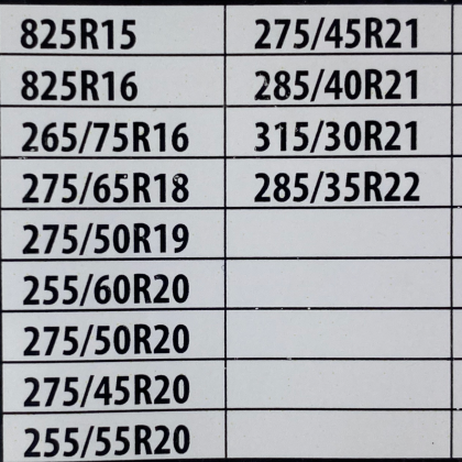 Αντιολισθητικές αλυσίδες για φορτηγάκια, βαν, τζιπ, suv (μέγεθος 270) για 15", 16", 17", 18", 19", 20" ζάντες - σετ 2τμχ. - € 83,9 Αντιολισθητικές αλυσίδες για φορτηγάκια, βαν, τζιπ, suv (μέγεθος 270) για 15", 16", 17", 18", 19", 20" ζάντες - σετ 2τμχ.