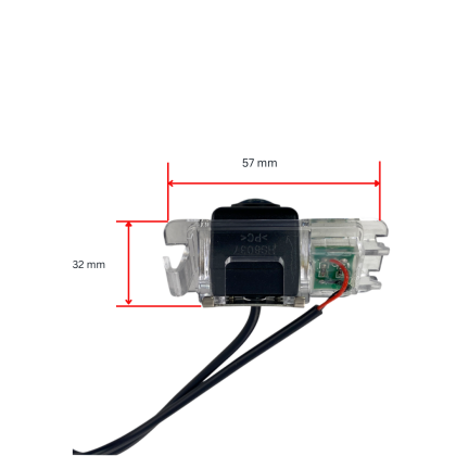 Κάμερα οπισθοπορείας για Ford Focus / Mondeo / S-Max - € 45,9 Κάμερα οπισθοπορείας για Ford Focus / Mondeo / S-Max