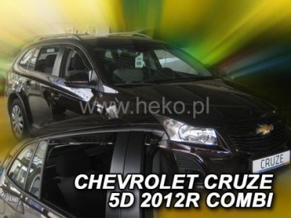 Ανεμοθραύστες Chevrolet Cruze (2012-2017) combi - 4 τμχ. εμπρός και πίσω, Heko - € 95,9 Ανεμοθραύστες Chevrolet Cruze (2012-2017) combi - 4 τμχ. εμπρός και πίσω, Heko