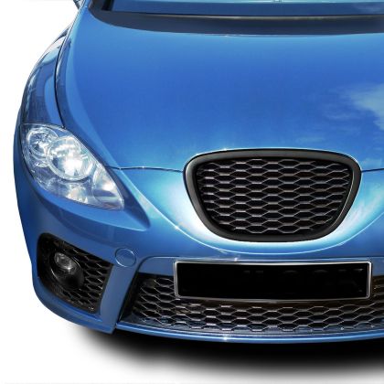 Μάσκα χωρίς σήμα για Seat leon (2005+) / Altea 1P (2004-2009) - τύπου κυψελωτή - € 64,9 Μάσκα χωρίς σήμα για Seat leon (2005+) / Altea 1P (2004-2009) - τύπου κυψελωτή
