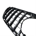 Μάσκα για Mercedes W212 E-class (2014-2015) chrome/black - GT