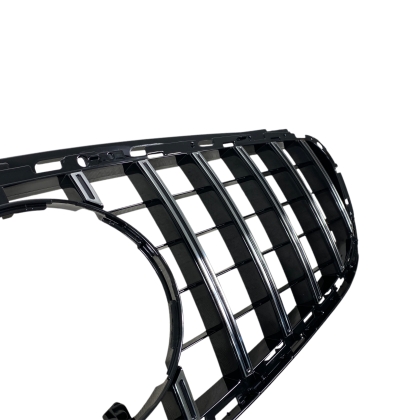 Μάσκα για Mercedes W212 E-class (2014-2015) chrome/black - GT - € 149,9 Μάσκα για Mercedes W212 E-class (2014-2015) chrome/black - GT