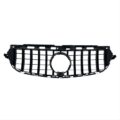 Μάσκα για Mercedes W212 E-class (2014-2015) chrome/black - GT