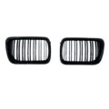 Μάσκα για BMW E36 (1995-1999) - διπλές γυαλιστερές - 2τμχ.