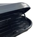 Μπαγκαζιέρα οροφής Junior Altro 185x80x41cm με διπλό άνοιγμα με κλειδί, 460 λίτρα - Γκρι υαλιγστερή
