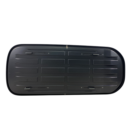 Μπαγκαζιέρα οροφής Junior Altro 185x80x41cm με διπλό άνοιγμα με κλειδί, 460 λίτρα - Γκρι υαλιγστερή - € 517,9 Μπαγκαζιέρα οροφής Junior Altro 185x80x41cm με διπλό άνοιγμα με κλειδί, 460 λίτρα - Γκρι υαλιγστερή