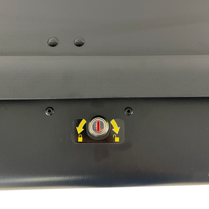 Μπαγκαζιέρα οροφής Junior Xtreme 2 195x78x39cm με διπλό άνοιγμα και κλειδί, 445 λίτρα - μαύρη - € 796,9 Μπαγκαζιέρα οροφής Junior Xtreme 2 195x78x39cm με διπλό άνοιγμα και κλειδί, 445 λίτρα - μαύρη