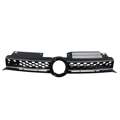 Μάσκα Vw Golf 6 - GTI design με γρίλιες χρωμίου, χωρίς σήμα - € 124,9 Μάσκα Vw Golf 6 - GTI design με γρίλιες χρωμίου, χωρίς σήμα