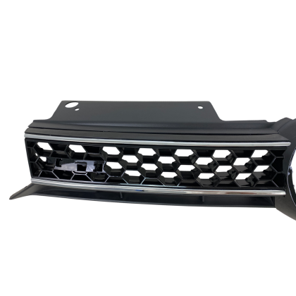 Μάσκα Vw Golf 6 - GTI design με γρίλιες χρωμίου, χωρίς σήμα - € 124,9 Μάσκα Vw Golf 6 - GTI design με γρίλιες χρωμίου, χωρίς σήμα