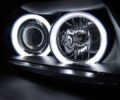 Φανάρια εμπρός angel eyes για BMW E90 (2005-2008) - CCFL μαύρα , με λάμπες (Η1) - σετ 2τμχ.