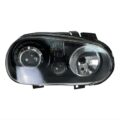Φανάρια εμπρός για Vw Golf IV R32 - μαύρα , χωρίς λάμπες (Η7) - σετ 2τμχ.