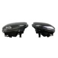 Φανάρια εμπρός για Vw Golf IV R32 - μαύρα , χωρίς λάμπες (Η7) - σετ 2τμχ.