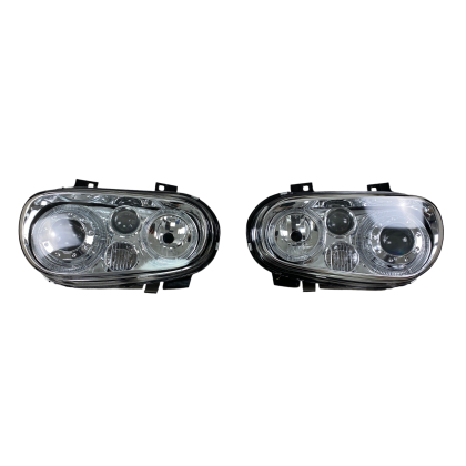 Φανάρια εμπρός angel eyes για Vw Golf IV R32 - chrome , χωρίς λάμπες (Η7) - σετ 2τμχ. - € 406,9 Φανάρια εμπρός angel eyes για Vw Golf IV R32 - chrome , χωρίς λάμπες (Η7) - σετ 2τμχ.