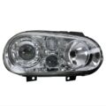 Φανάρια εμπρός για Vw Golf IV R32 - chrome , χωρίς λάμπες (Η7) - σετ 2τμχ.