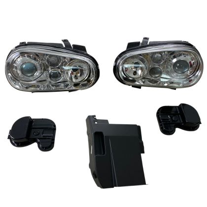 Φανάρια εμπρός για Vw Golf IV R32 - chrome , χωρίς λάμπες (Η7) - σετ 2τμχ. - € 364,9 Φανάρια εμπρός για Vw Golf IV R32 - chrome , χωρίς λάμπες (Η7) - σετ 2τμχ.
