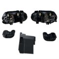 Φανάρια εμπρός για Vw Golf IV R32 - chrome , χωρίς λάμπες (Η7) - σετ 2τμχ.