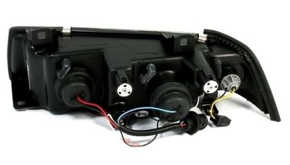 Φανάρια εμπρός angel eyes για BMW E36 (1991-1999) 4d sedan - chrome , με λάμπες (Η1) - σετ 2τμχ. - € 366,9 Φανάρια εμπρός angel eyes για BMW E36 (1991-1999) 4d sedan - chrome , με λάμπες (Η1) - σετ 2τμχ.