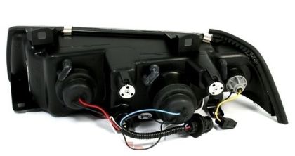 Φανάρια εμπρός angel eyes για BMW E36 (1991-1999) 4d sedan - black , με λάμπες (Η1) - σετ 2τμχ. - € 407,9 Φανάρια εμπρός angel eyes για BMW E36 (1991-1999) 4d sedan - black , με λάμπες (Η1) - σετ 2τμχ.