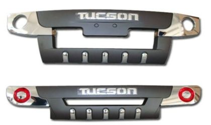 Εμπρόσθιο bull - bar και πίσω roll - bar για για Hyundai Tucson (2004-2010) - 2τμχ. - € 223,9 Εμπρόσθιο bull - bar και πίσω roll - bar για για Hyundai Tucson (2004-2010) - 2τμχ.
