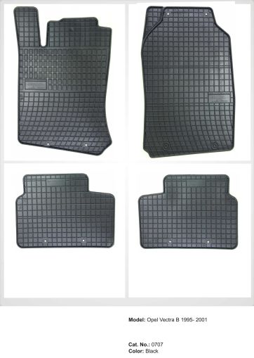 Λαστιχένια πατάκια Frogum για OPEL Vectra B (1995-2002) - 4τμχ. - € 40,9 Λαστιχένια πατάκια Frogum για OPEL Vectra B (1995-2002) - 4τμχ.