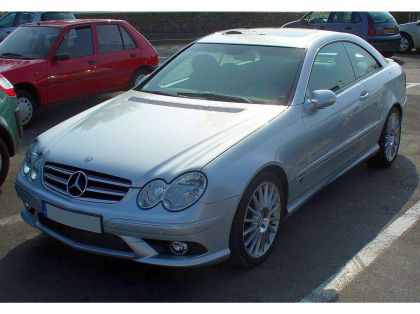 Μάσκα Mercedes CLK W209 (2002+) - μαύρη - € 279,9 Μάσκα Mercedes CLK W209 (2002+) - μαύρη