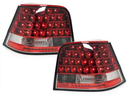 Πίσω φανάρια led Vw Golf IV - κόκκινα/chrome - σετ 2τμχ. - € 219,9 Πίσω φανάρια led Vw Golf IV - κόκκινα/chrome - σετ 2τμχ.
