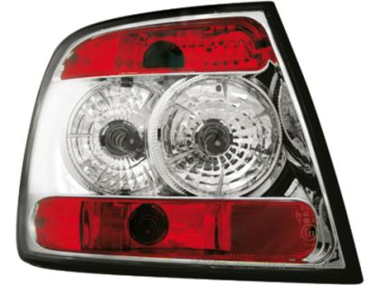 Πίσω φανάρια Audi A4 sedan (1995-2001) - chrome - σετ 2τμχ. - € 117,9 Πίσω φανάρια Audi A4 sedan (1995-2001) - chrome - σετ 2τμχ.