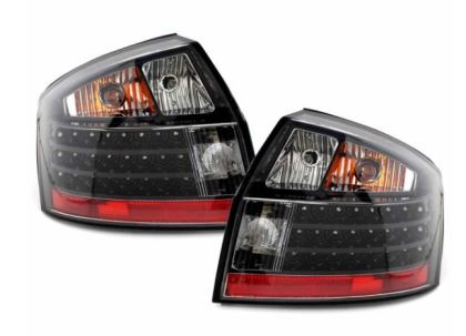 Πίσω φανάρια led Audi A4 sedan (4d) (2001-2004) - μαύρα - σετ 2τμχ. - € 293,9 Πίσω φανάρια led Audi A4 sedan (4d) (2001-2004) - μαύρα - σετ 2τμχ.