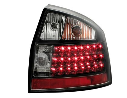 Πίσω φανάρια led Audi A4 sedan (4d) (2001-2004) - μαύρα - σετ 2τμχ. - € 293,9 Πίσω φανάρια led Audi A4 sedan (4d) (2001-2004) - μαύρα - σετ 2τμχ.