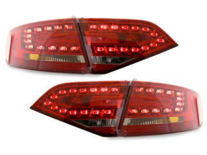 Πίσω φανάρια led για Audi A4 sedan (2007+) - κόκκινα / χρωμίου - σετ 2τμχ. - € 466,9 Πίσω φανάρια led για Audi A4 sedan (2007+) - κόκκινα / χρωμίου - σετ 2τμχ.