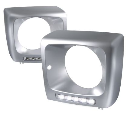 Φώτα ημέρας για Mercedes W461 / W463 G-CLASS (1989-2010) - ασημένια σετ 2τμχ. - € 319,9 Φώτα ημέρας για Mercedes W461 / W463 G-CLASS (1989-2010) - ασημένια σετ 2τμχ.