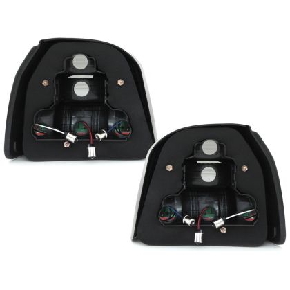 Πίσω φανάρια led Vw Golf III (1991-1997) hatchback / cabrio - μαύρα chrome - σετ 2τμχ. - € 176,9 Πίσω φανάρια led Vw Golf III (1991-1997) hatchback / cabrio - μαύρα chrome - σετ 2τμχ.