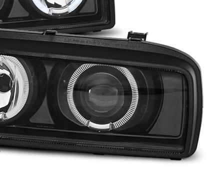 Φανάρια εμπρός angel eyes για Vw Corrado - μαύρα , χωρίς λάμπες (Η7) - σετ 2τμχ. - € 356,9 Φανάρια εμπρός angel eyes για Vw Corrado - μαύρα , χωρίς λάμπες (Η7) - σετ 2τμχ.