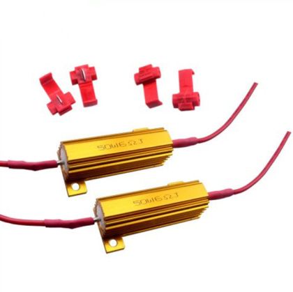 Αντίσταση φορτίου για 50 Watt - 1τμχ. - € 5,9 Αντίσταση φορτίου για 50 Watt - 1τμχ.