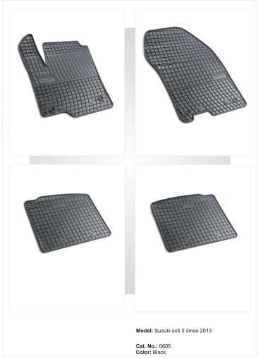 Λαστιχένια πατάκια Frogum για SUZUKI SX4 S-Cross (2013-2020) - 4τμχ. - € 66,9 Λαστιχένια πατάκια Frogum για SUZUKI SX4 S-Cross (2013-2020) - 4τμχ.