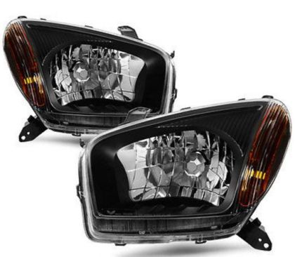 Φανάρια εμπρός για Toyota Rav4 (2001-2005) - μαύρα , με λάμπες (Η1) - σετ 2τμχ. - € 213,9 Φανάρια εμπρός για Toyota Rav4 (2001-2005) - μαύρα , με λάμπες (Η1) - σετ 2τμχ.