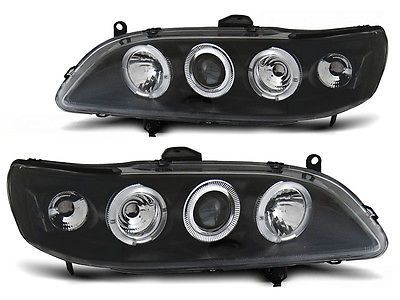 Φανάρια εμπρός Honda Accord (1998-2002) USA angel eyes, μαύρα , με λάμπες (Η1) - σετ 2τμχ. - € 293,9 Φανάρια εμπρός Honda Accord (1998-2002) USA angel eyes, μαύρα , με λάμπες (Η1) - σετ 2τμχ.